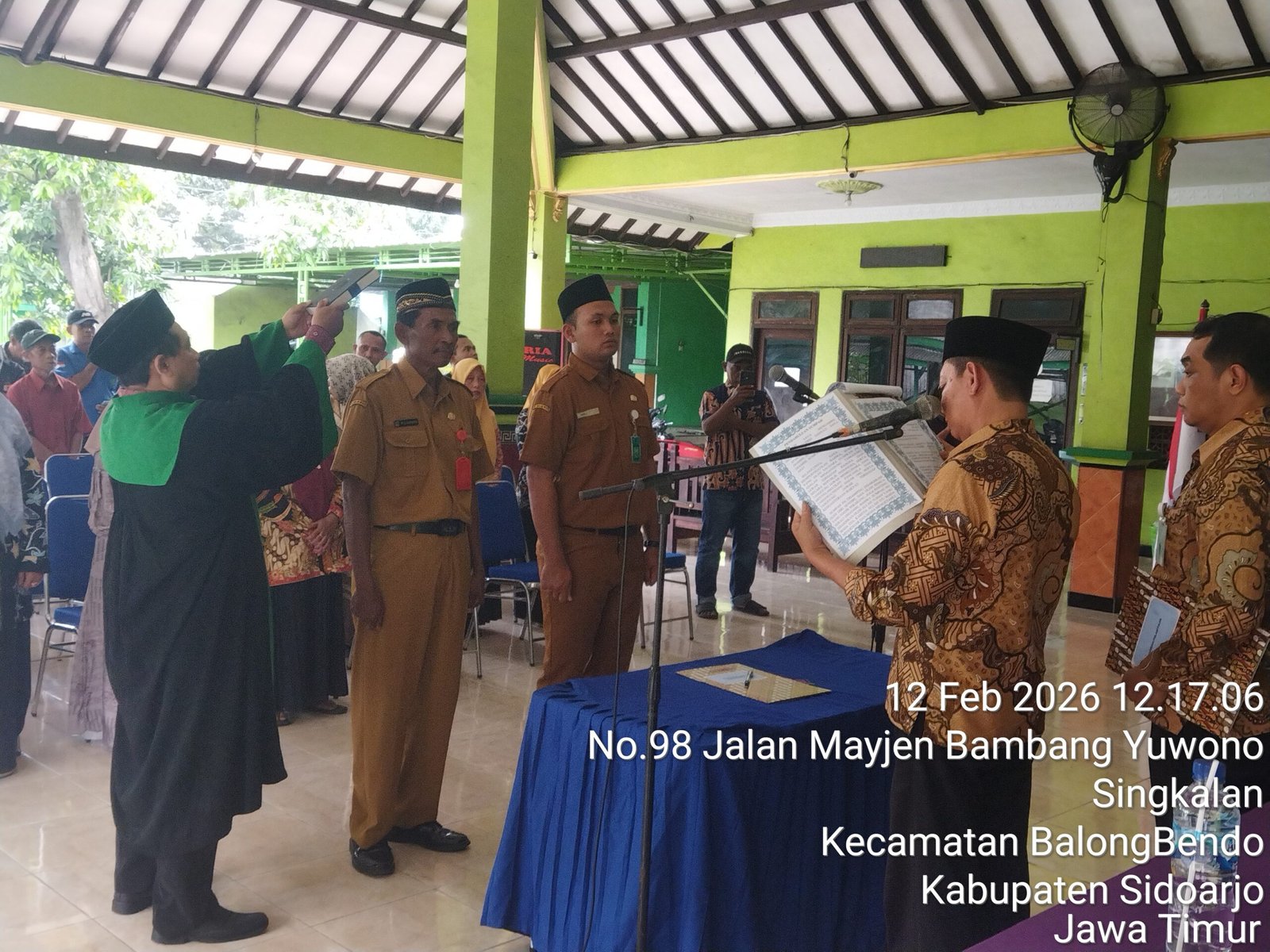 PELANTIKAN DAN PENGAMBILAN SUMPAH MUTASI JABATAN PERANGKAT DESA KEPALA DUSUN TADO DAN KEPALA DUSUN BANJARANYAR DESA SINGKALAN PELANTIKAN DAN PENGAMBILAN SUMPAH MUTASI JABATAN PERANGKAT DESA KEPALA DUSUN TADO DAN KEPALA DUSUN BANJARANYAR DESA SINGKALAN