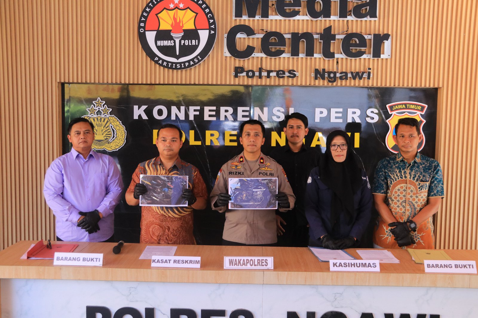 Polres Ngawi Tuntaskan Kasus Curanmor di Kendal, DPO Diamankan Polres Ngawi Tuntaskan Kasus Curanmor di Kendal, DPO Diamankan