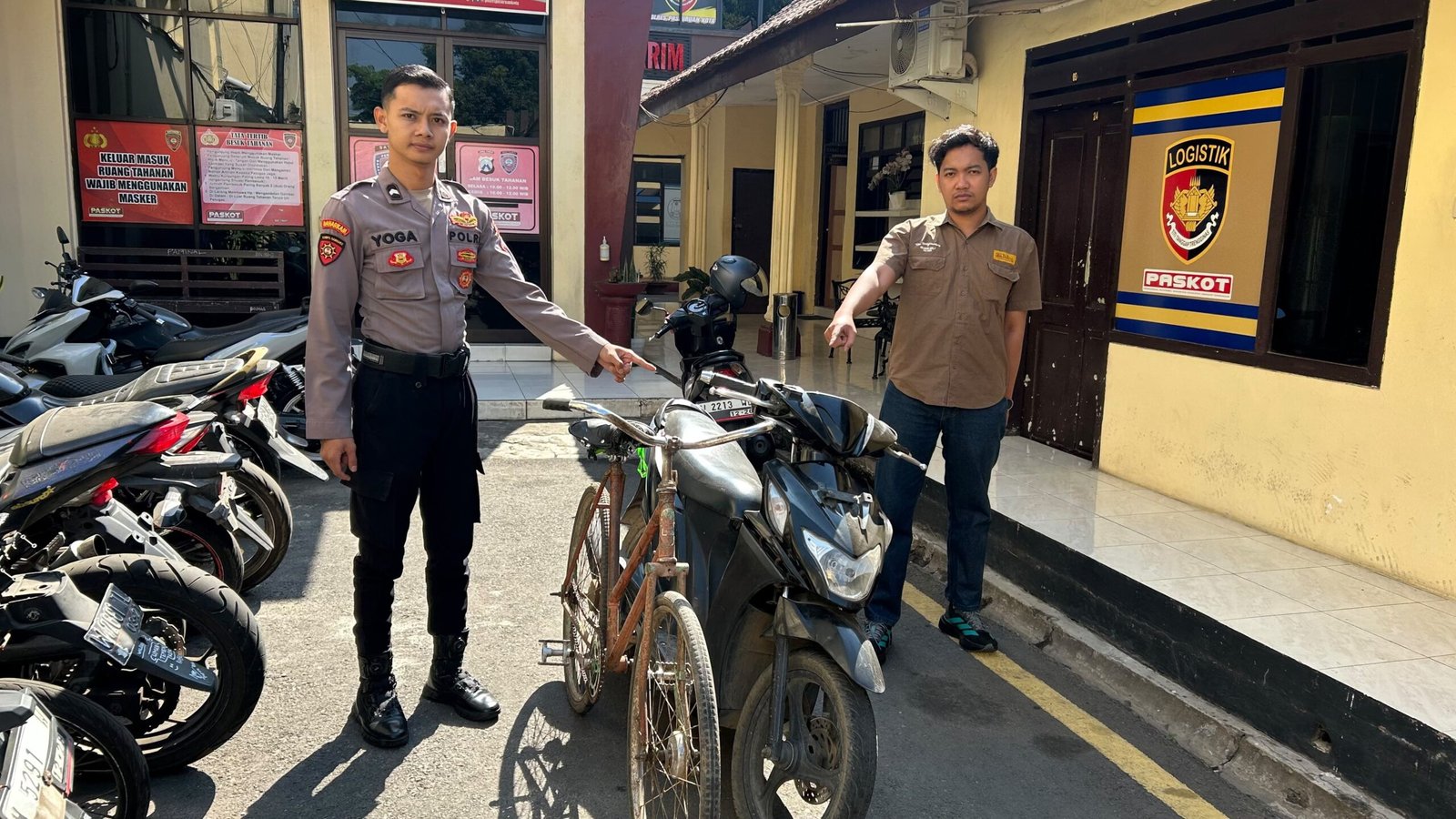 Polres Pasuruan Kota Amankan Tersangka Pencuri Motor di Pohjentrek Polres Pasuruan Kota Amankan Tersangka Pencuri Motor di Pohjentrek