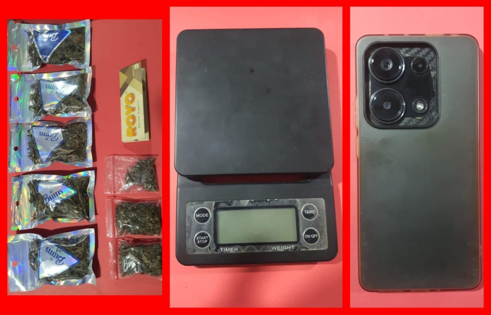 Polres Pelabuhan Tanjung Perak Ungkap Peredaran Ganja di Medos, Tersangka Pengedar Diamankan Polres Pelabuhan Tanjung Perak Ungkap Peredaran Ganja di Medos, Tersangka Pengedar Diamankan