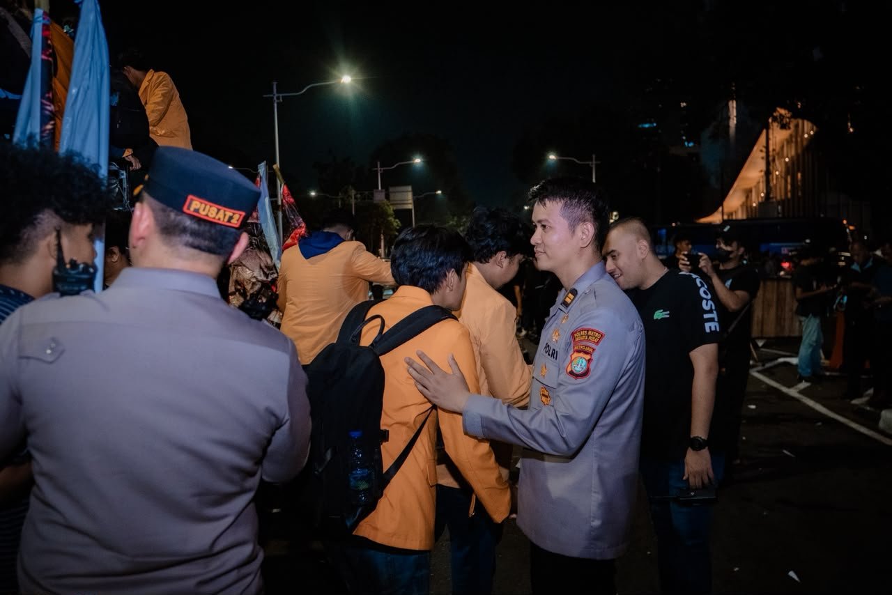 Aksi di Jakarta Berjalan Damai, Polda Metro Jaya Apresiasi Masyarakat Aksi di Jakarta Berjalan Damai, Polda Metro Jaya Apresiasi Masyarakat